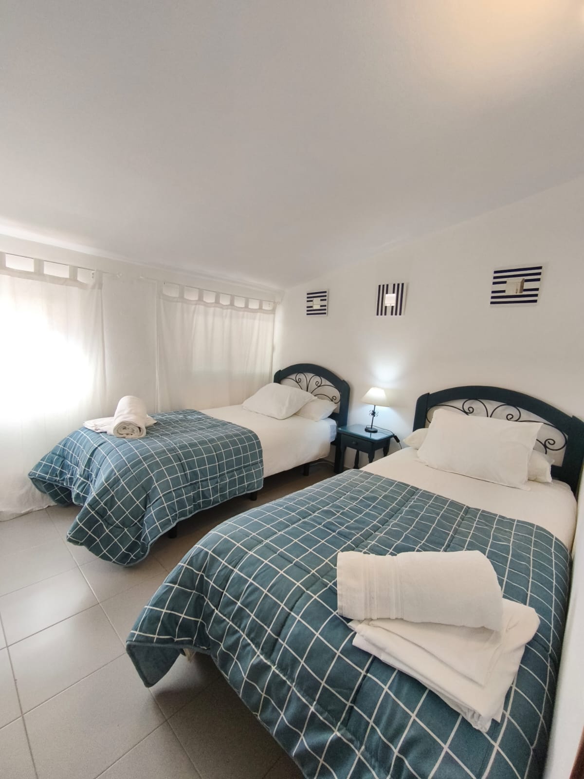 Habitación con dos camas de la Casa 2