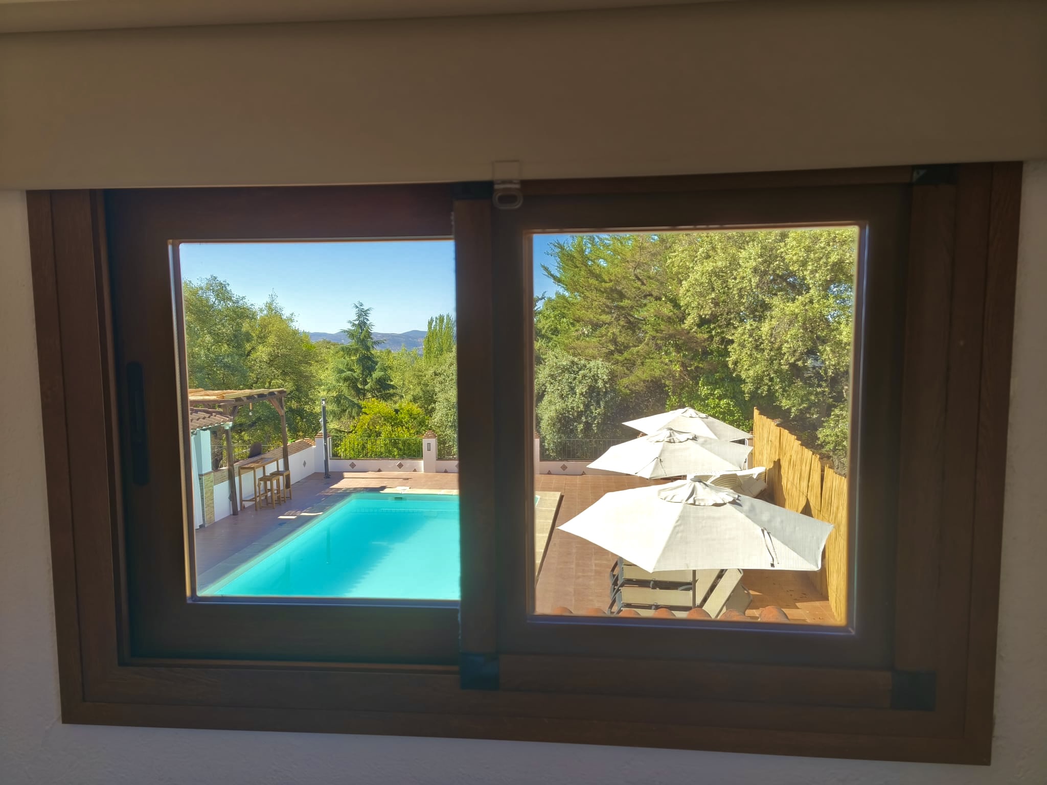 Vistas desde la habitación amarilla de la Casa 2